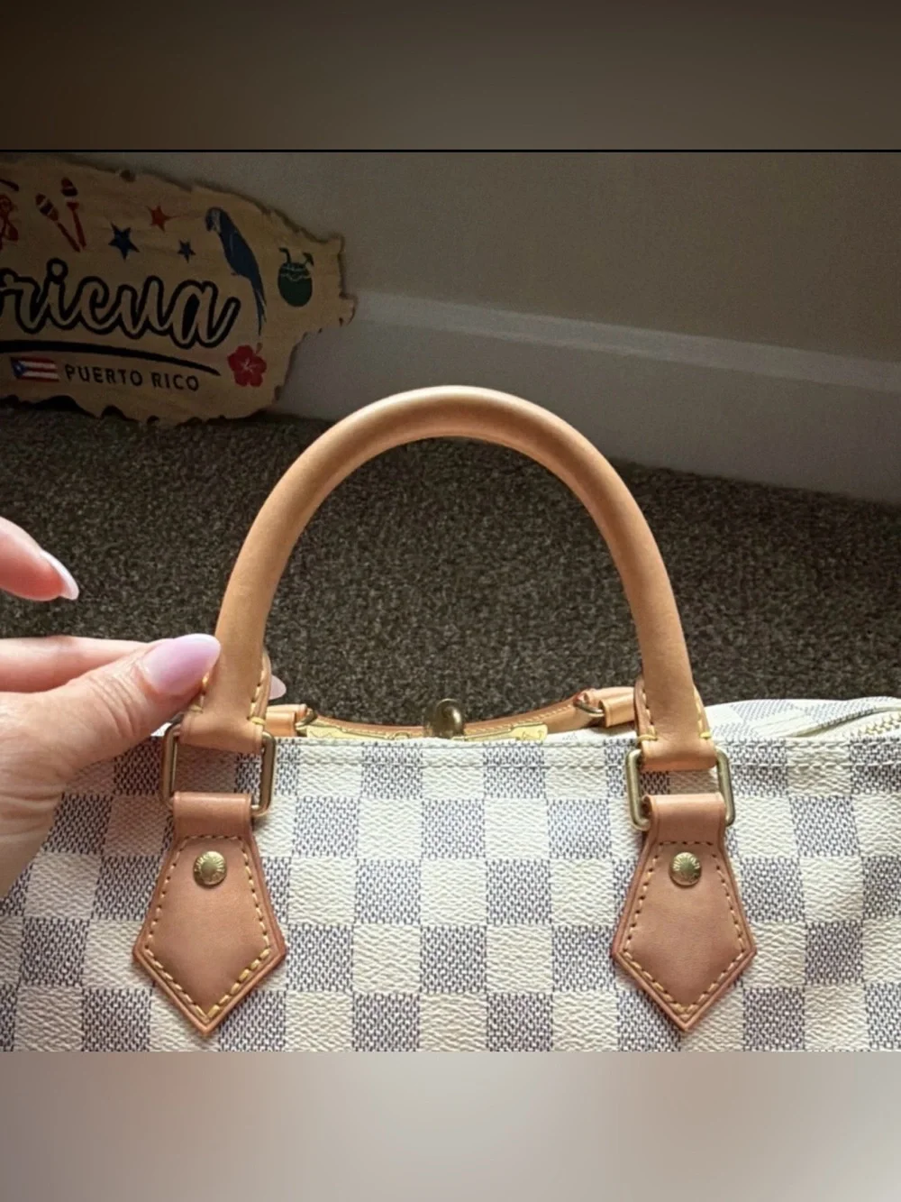 Louis Vuitton Damier Azur Speedy Bandoulière 30 - Picture 12 of 16